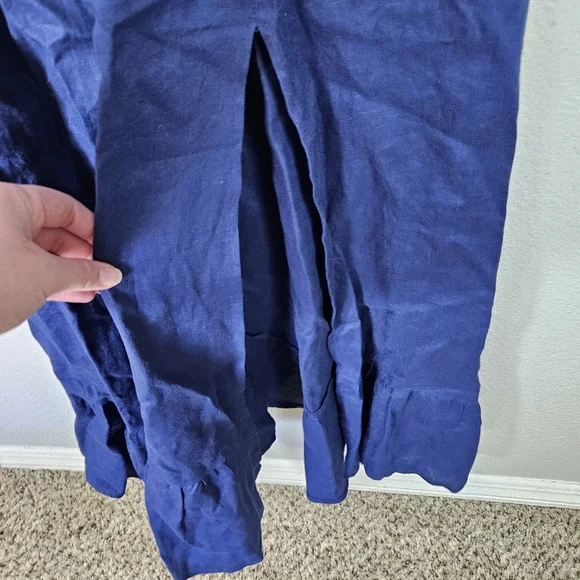 Reformation Belgium Puff-Sleeve Dress Size 12 - Picture 7 of 13